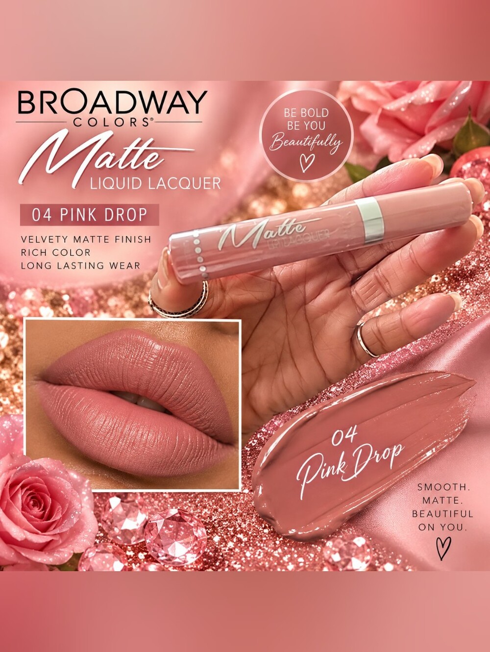 Matte Liquid Lacquer - Pink Drop (04)